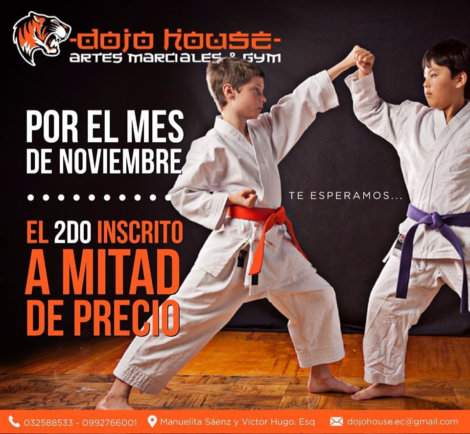 Noviembre: 2do a mitad de precio 