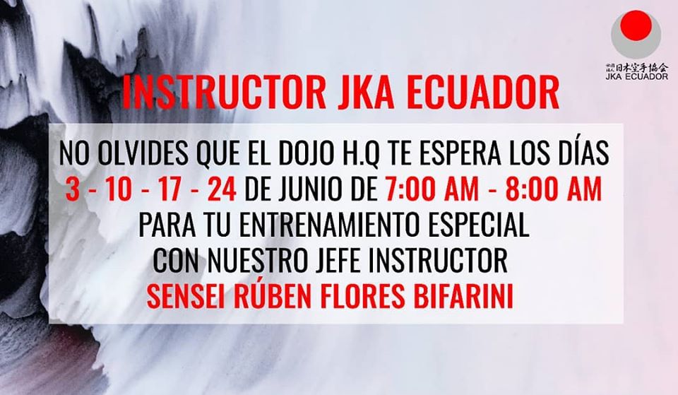 Entrenamiento especial Instructores
