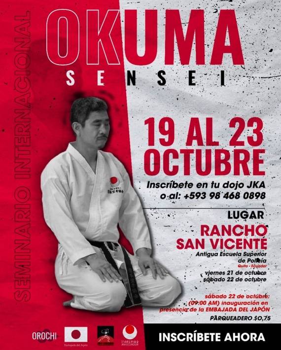 CERTIFICADOS DEL INTERNATIONAL SEMINAR OKUMA SENSEI 2022